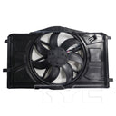 TYC 625280 Dual Radiator and Condenser Fan Assembly
