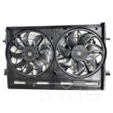 TYC 625290 Dual Radiator and Condenser Fan Assembly