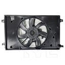 TYC 625300 Dual Radiator and Condenser Fan Assembly