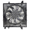 TYC 625330 Dual Radiator and Condenser Fan Assembly