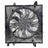 TYC 625340 Dual Radiator and Condenser Fan Assembly