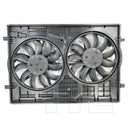 TYC 625400 Dual Radiator and Condenser Fan Assembly