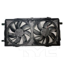 TYC 625530 Dual Radiator and Condenser Fan Assembly