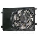 TYC 625570 Dual Radiator and Condenser Fan Assembly