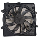 TYC 625580 Dual Radiator and Condenser Fan Assembly
