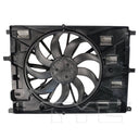 TYC 625640 Dual Radiator and Condenser Fan Assembly