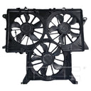 TYC 625660 Dual Radiator and Condenser Fan Assembly
