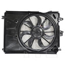 TYC 625720 Dual Radiator and Condenser Fan Assembly