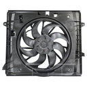 TYC 625730 Dual Radiator and Condenser Fan Assembly