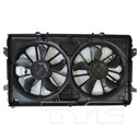 TYC 626000 Dual Radiator and Condenser Fan Assembly