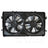 TYC 626000 Dual Radiator and Condenser Fan Assembly