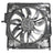 TYC 626020 Dual Radiator and Condenser Fan Assembly