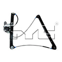 TYC 660195 Power Window Motor and Regulator Assembly - Front Right