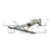 TYC 660347 Window Motor and Regulator Assembly - Front Right