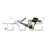 TYC 660359 Window Motor and Regulator Assembly - Front Right