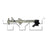 TYC 660383 Power Window Motor and Regulator Assembly - Front Right