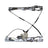 TYC 660400 Power Window Motor and Regulator Assembly - Front Left