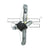 TYC 660514 Window Motor and Regulator Assembly - Rear Left