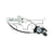 TYC 660515 Window Motor and Regulator Assembly - Rear Right