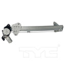 TYC 660649 Power Window Motor and Regulator Assembly - Front Right