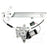 TYC 660685 Window Motor and Regulator Assembly - Rear Right