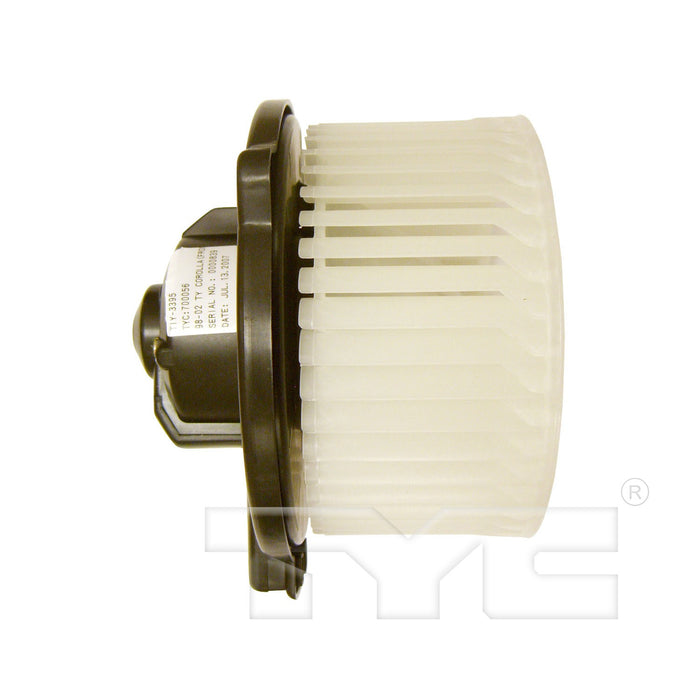 TYC 700056 HVAC Blower Motor - Front