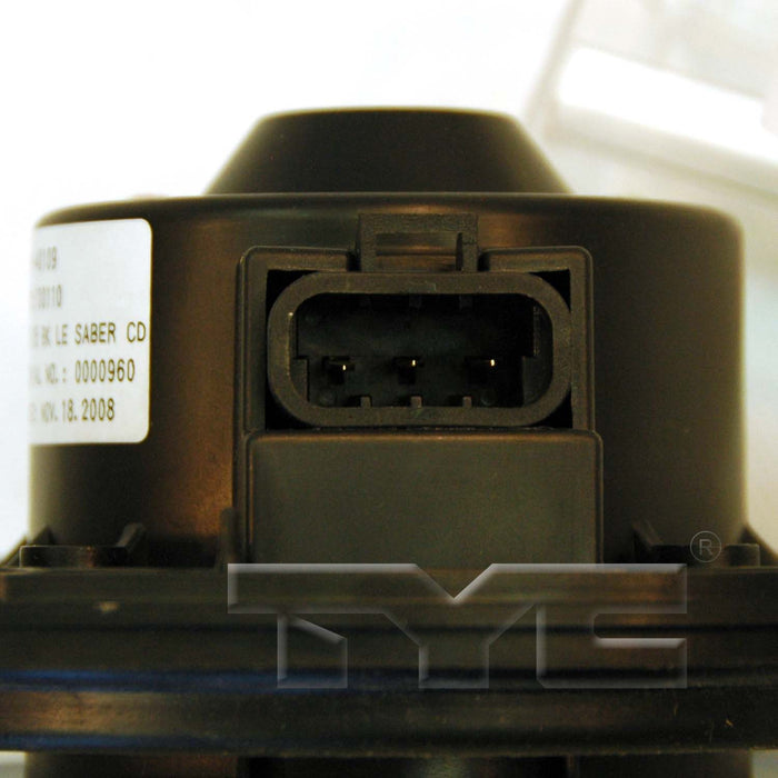 TYC 700110 HVAC Blower Motor - Front