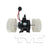 TYC 700280 HVAC Blower Motor - Front