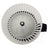 TYC 700333 HVAC Blower Motor - Front