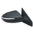 TYC 8110231 Door Mirror - Right