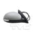 TYC 8650051 Door Mirror - Right
