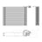 TYC 97151 A/C Evaporator Core - Front