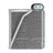 TYC 97304 A/C Evaporator Core