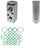 Universal Air AK1410 A/C System Repair Kit