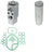 Universal Air AK2084 A/C System Repair Kit