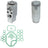 Universal Air AK2104 A/C System Repair Kit