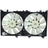 Universal Air FA50481C Dual Radiator and Condenser Fan Assembly