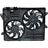 Universal Air FA50547C Dual Radiator and Condenser Fan Assembly