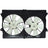 Universal Air FA70215C Dual Radiator and Condenser Fan Assembly