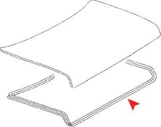 URO 1267500198 Trunk Lid Seal