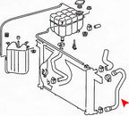 URO 1295012482 Radiator Coolant Hose - Lower