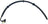 URO 1634605124 Power Steering Return Hose - Rack To Cooler