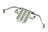 URO 34116776526 Disc Brake Pad Retaining Clip - Front Left or Front Right