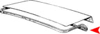 URO 51711884149 Trunk Lid Seal - Rear