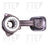 FTE 1100732 Clutch Release Bearing and Slave Cylinder Assembly