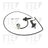 FTE 5200322 Clutch Master and Slave Cylinder Assembly