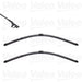 Valeo 574347 Windshield Wiper Blade Set - Front