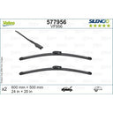 Valeo 577956 Wiper Blade Set - Front