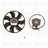 Valeo 698524 Engine Cooling Fan - Auxiliary