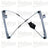 Valeo 850563 Window Regulator - Front Right
